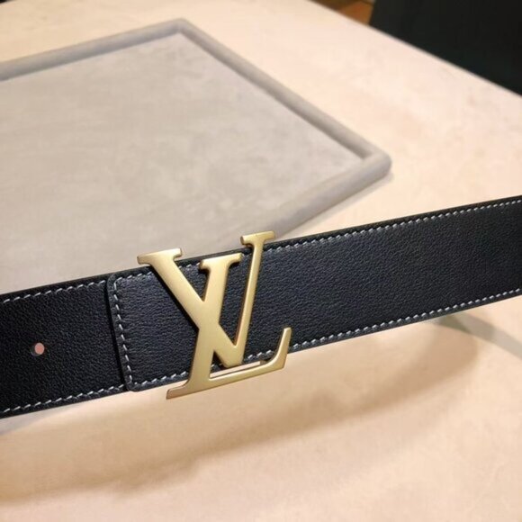 Louis Vuitton Black Damien Gold Buckle - Picture 2 of 6